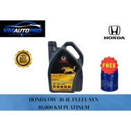 (READY STOCK) HONDA 0W-30 4L FULLY SYNTHETIC Engine Oil