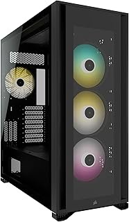 CORSAIR CS-CC-9011226-WW iCUE 7000X RGB Full-Tower Case, Black