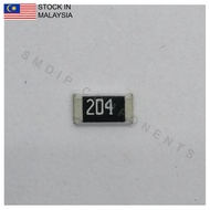 10PCS Taiwan-Grade 200k ±5%, 1206 SMD Resistor (204)
