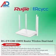 RUIJIE REYEE RG-EW1200 AC1200 DUAL BAND WIRELESS ROUTER