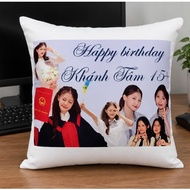 Custom printed pillow / Printed pillow size 45x45, 45 x 60cm