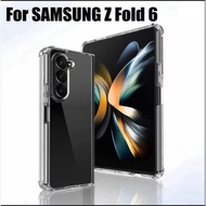 Anti Crack Case Sam Z Fold 6 Z Flip 6 Clear Case / Hard Case Z Fold 6 / Case BENING Z Flip 6 Transpa