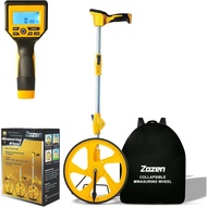 Zozen Measuring Wheel Digital Display, 3-Sections Foldable, Imperial/Metric Measure Wheel with Backl