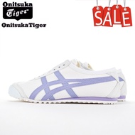 Onitsuka Tiger MEXICO 66 White purple strapless casual shoes for women