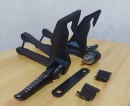 Z1000 Passenger Footrest Set with Pipe Bracket Plug n Play For Sniper155/150
