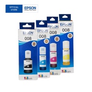 Original Epson 008 ink bottle (Black/Cyan/Magenta/Yellow) For L6460 L6490 L6550 L15150 L15160 L15180