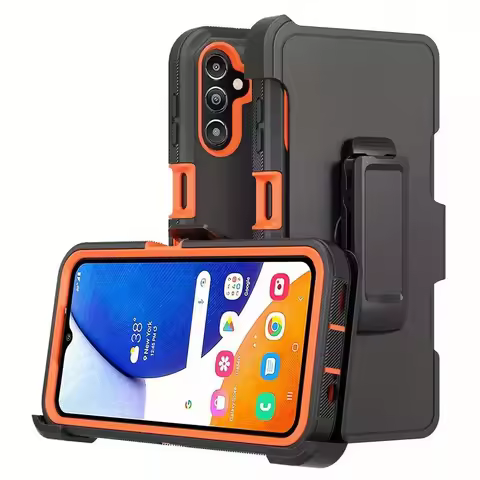 3IN1 Rugged Armor With Clip Case For Samsung A57/37/27/17/07 A56/36/26/16/06 A55/36/25/15/05/05S 4G 