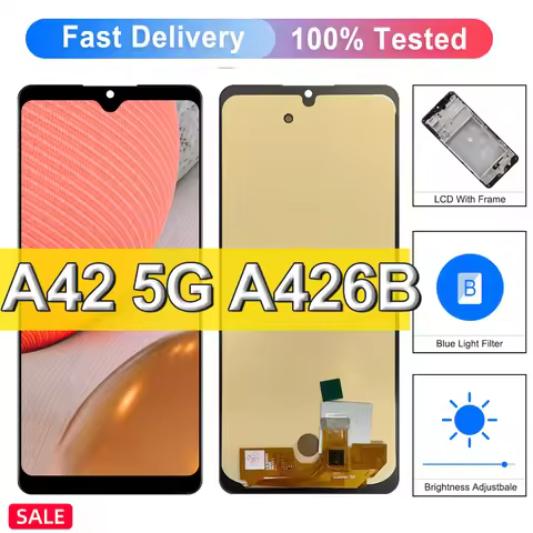 For Samsung Galaxy A42 5G LCD Display SM-A426B A426U Touch Screen Replacement Digitizer Panel For Sa