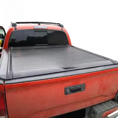 High Quality 4X4 Pickup Truck Accessories Aluminum Retractable Tonneau Bed Cover Fit Tacoma Tundra 5