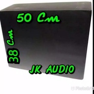 Paket Audio Mobil Power Subwoofer 12 Inch Box Mdf
