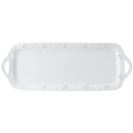 Ceramic Lace Rectangular Tray 42cm Anna Kim Saint James serving plate