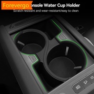 【Forever】 Car Center Console Cup Holder Anti-Shake Sleeve Fit For Kia EV9 2024-2025 Drink Holder Sta
