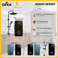 DEKA Aquas Series 88TRS 66RS 66P AQUAS 33 DC Inverter Pump Instant Heat Water Heater with Rainshower