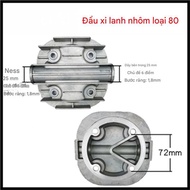 Air compressor aluminum cover with belt seal 80/ Large air compressor aluminum head