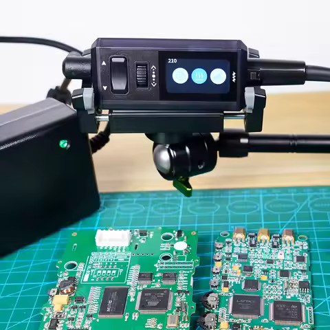 2025 MINIWARE TS1M Mini Soldering Station Digital Display 200W Max High Power Welding Pen Household 