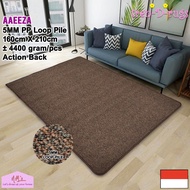 Karpet permadani polos alas lantai ruang tamu bulu kamar tidur minimalis 160 cm x 210 cm - NMs