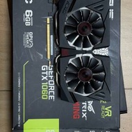 ASUS ROG Strix GTX 1060 OC 6GB 有盒 顯...