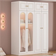 Style Cabinet Light Household Children's Wardrobe Cream Combination Large Bedroom Style Storage Ward