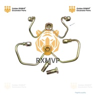 For Vol-vo Ec210b 240b Diesel Pump Three-way Pipe D6e/d7e Engine High-pressure Oil Pump M-shaped Pip