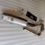 RC-POGUM Exhaust || Honda CB500X CBR500 REBEL 500 exhaust full system original RC POGUM type Z-1 pnp