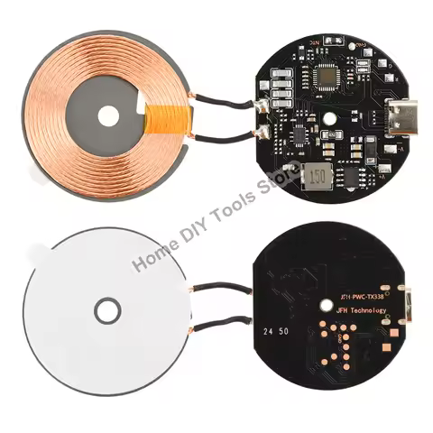 5W/10W/15W/20W Wireless Charger Module Type C 5V/9V/12V/24V/QC/PD Fast Charging Transmitter Module C