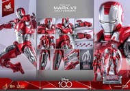 全新啡盒未開 hot toys hottoys mms696 mms696d54 ironman iron man mk7 D100 version Disney 100 週年