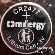 1粒Omniergy力佳CR2477T 3V lithium battery cell遥控器纽扣电池
