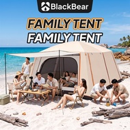 Family Camping Tent Big Camel Khemah Unta Besar Waterproof Foldable Outdoor Hiking Picnic Khemah