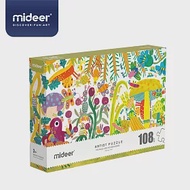 《MiDeer》-- 鼴鼠與鄰居藝術拼圖(108片) ☆