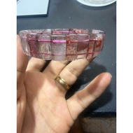 (K)(15,2-15,6mm)S7 bracelet in the form of a vip crystal thick, size 15.2-15,6mm