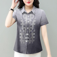Lady Barong 2025 Asian Attire For Women Modern Barong Tagalog Vintage Ethnic Shirt Office Casual Sho