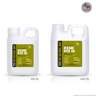 Aroma&More  Sesame Seed Oil (black) น้ำมันเมล็ดงาดำบริสุทธิ์ Virgin (Cold Pressed) ไทย (Cosmetic gra