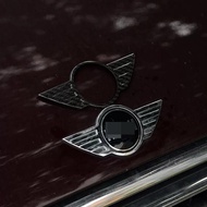 Brand New Rear Carbon Fiber Logo Emblem Badge Cover LCI And Non LCI For Mini Cooper R56 R50 R60 F55 