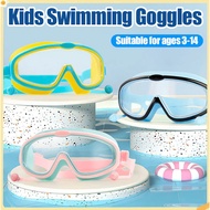 Kids Swimming Goggles Waterproof and Anti Fog HD Diving Goggles Boys Girls Transparent Swim Goggles 