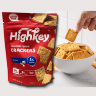HighKey - 杏仁粉脆餅乾 海鹽味 (生酮 無添加糖 健康餅乾零食 )(平行進口)