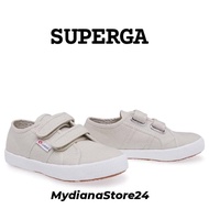 Superga Kids - 2750 KIDS STRAPS EASYLITE - GREY SAND