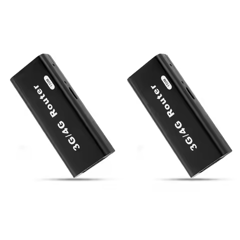 Stylish-2X Mini 3G/4G Wifi Router RJ45 USB Wireless Routers Portable Router 2412-2483Mhz External In