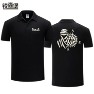 26 New Style Dakar Rally Modified Car Locomotive Short-Sleeved POLO Shirt T-Shirt Summer Men Casual 