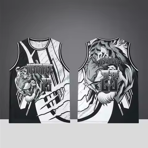 BASKETBALL JERSEY - ARTISTIC TRIBAL GRAPHIC "23" NUMBER "GRIZZLIES 1995-2019" 25TH SEASON DESIGN ATH