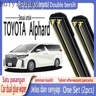 HYS    Toyota Alphard Dedicated Wiper Alphard Vellfire Double Rubber Strip Wiper ANH10/ANH20/ANH30/AGH30/GGH30 Cartilage Wiper Car Wiper Front Windshield Wiper