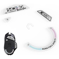 YIMAGUJRX Glass Mouse Skates untuk Logitech G 502 Lightspeed Wireless, Kaki/Tapak Tetikus Terpantas 