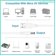 WU USB to DC9V 12V Power Charger with 8 Replaceable Connectors Adapters for Cameras Scanners Routers