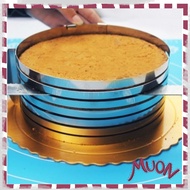 Cake Ring Slicer Cake Cutter 6-8 inch Thickness Stainless Steel