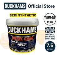 DUCKHAMS Diesel Gard 10W-40 CK-4 (7.5 Liters) Semi Synthetic Diesel Engine Oil 10W40