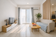 Pangsapuri studio 450 m² dengan 1 bilik mandi peribadi di Tanjung Aru (Aeropod KK Rail Suite 801 (A)