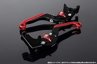 SSK YZF-R6 2017- LVGM045BK-RDRD Adjustment Lever, Foldable, Expandable, Main Lever Unit Color: Matte