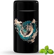 Zeneration Smell Proof Jar 1 Oz (500 ml) Airtight Storage Container Thick UV Protection Glass Stash