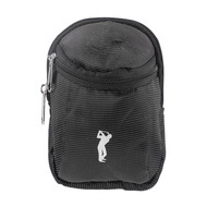Seashorehouse Golf Ball Mini Bag  Nylon Black Small for Outdoor Sports