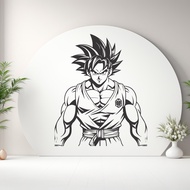 Songoku wall decal - Songoku Dragon Ball 7 sticker model number 6 - Decal AmyShop