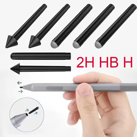 3/5pcs High Sensitivity Pen Nib Replacement Durable Stylus Pen Tip HB 2H H For Microsoft Surface Pro